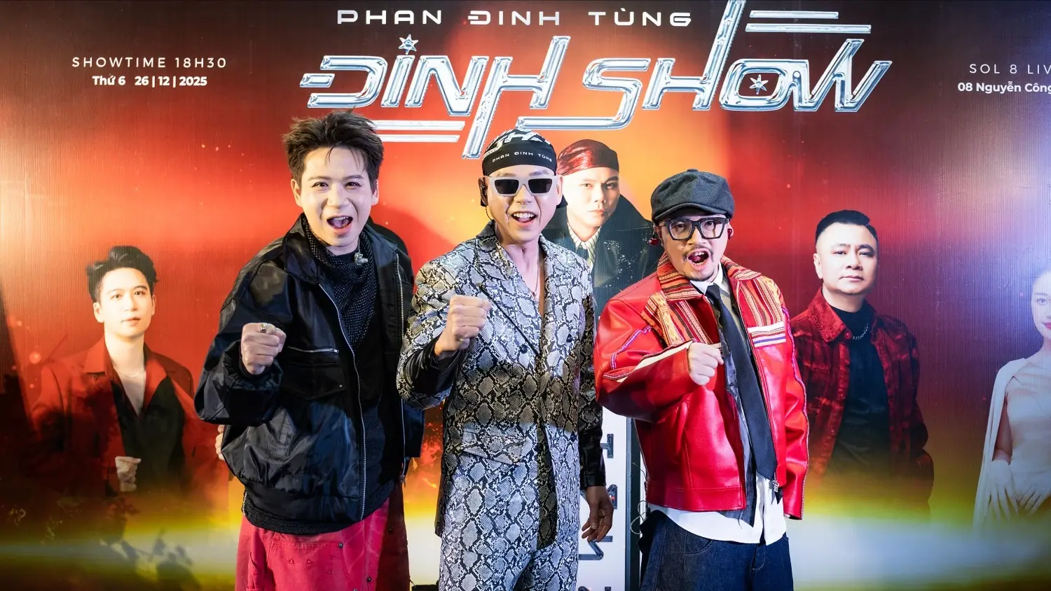 Dàn ‘anh tài’ hội ngộ trong đêm nhạc của Phan Đinh Tùng